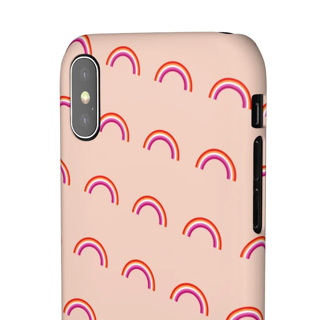 Lesbian Rainbow Phone Case For Apple & Samsung