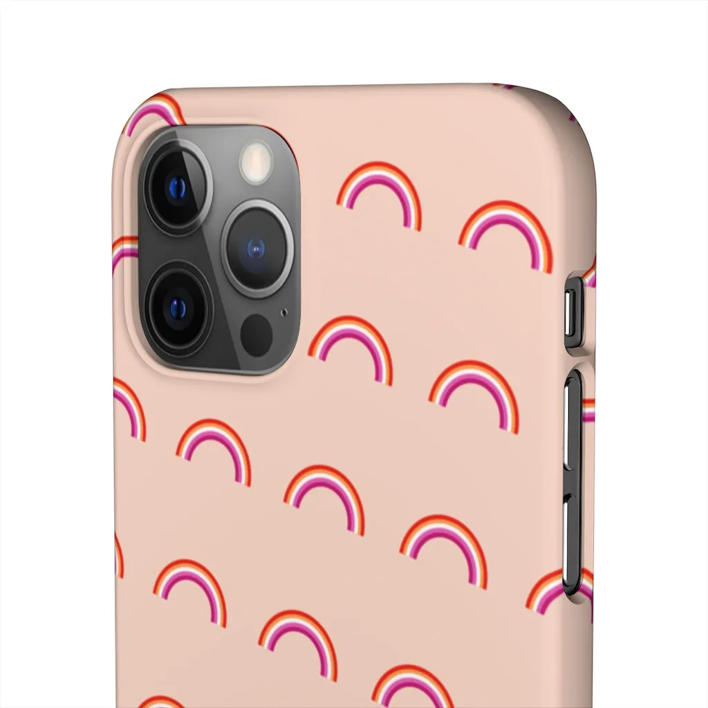 Lesbian Rainbow Phone Case For Apple & Samsung