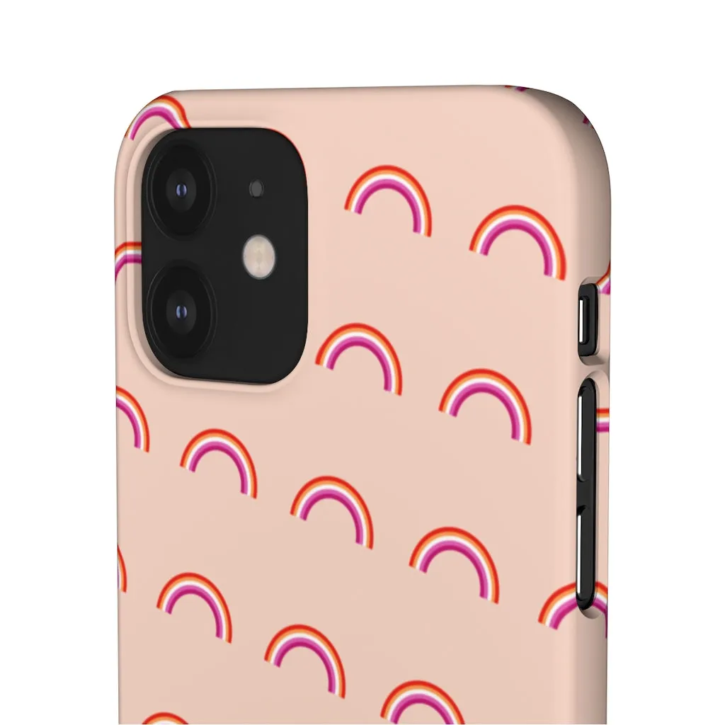 Lesbian Rainbow Phone Case For Apple & Samsung