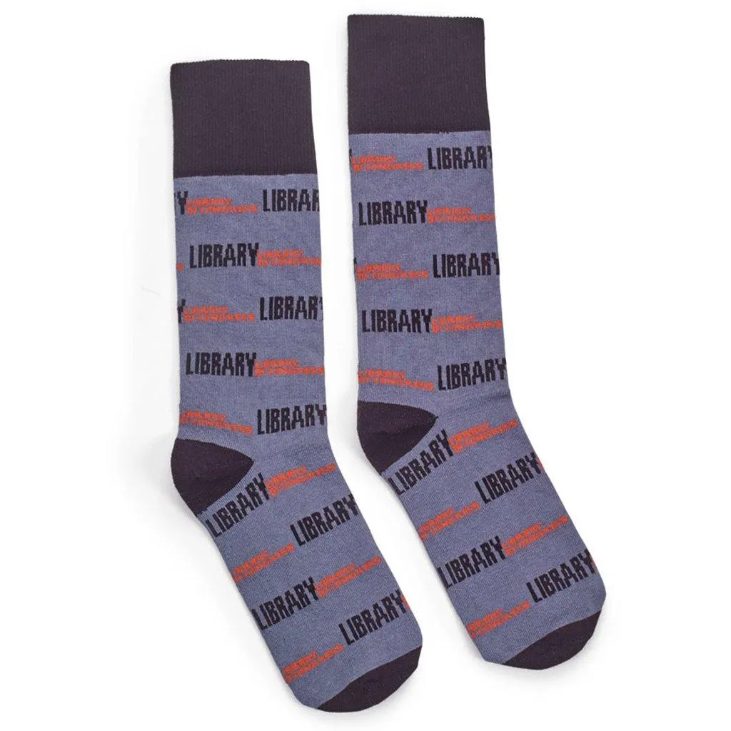 Library Logo Socks