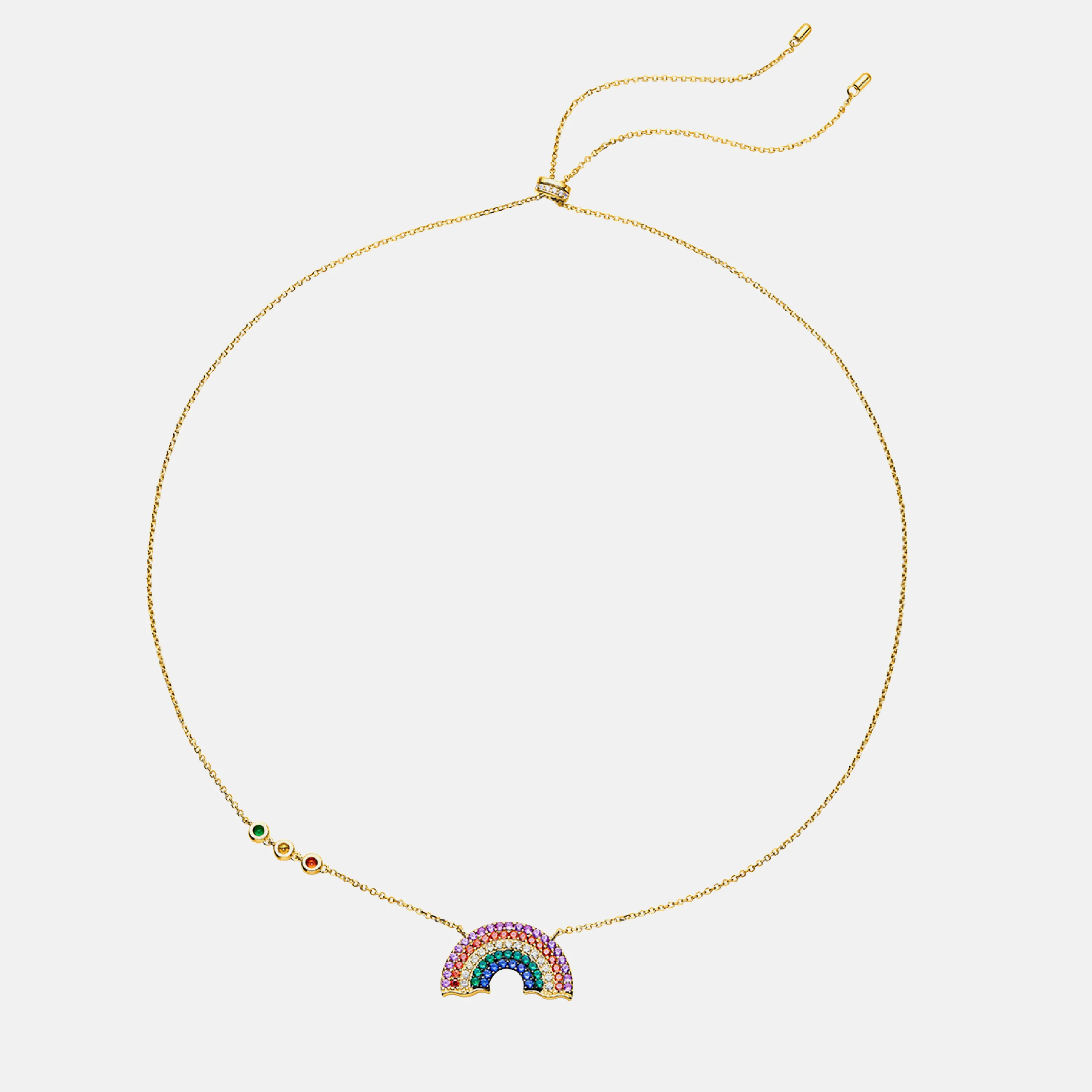 LOVE WINS RAINBOW PENDANT