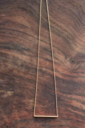 Mia Dainty Bar Gold Necklace