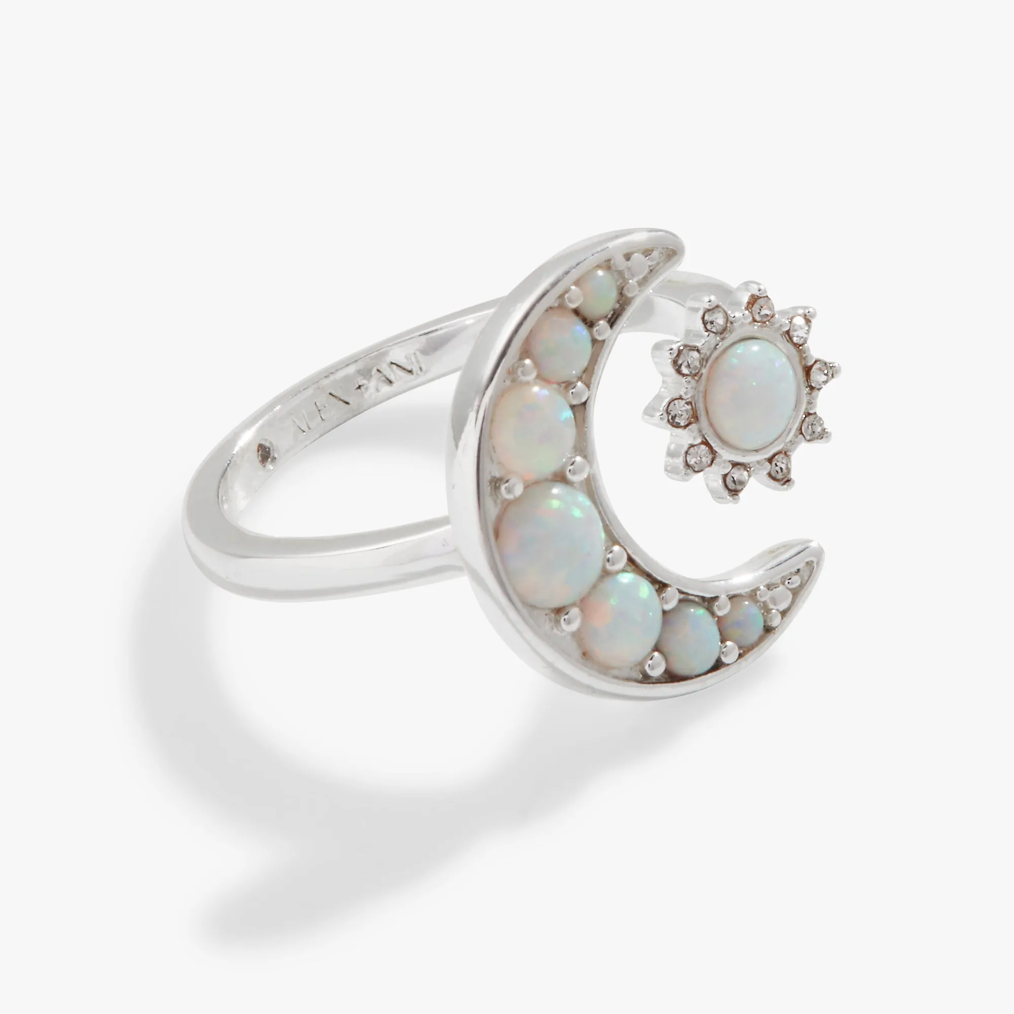 Moon   Sun Opal Ring