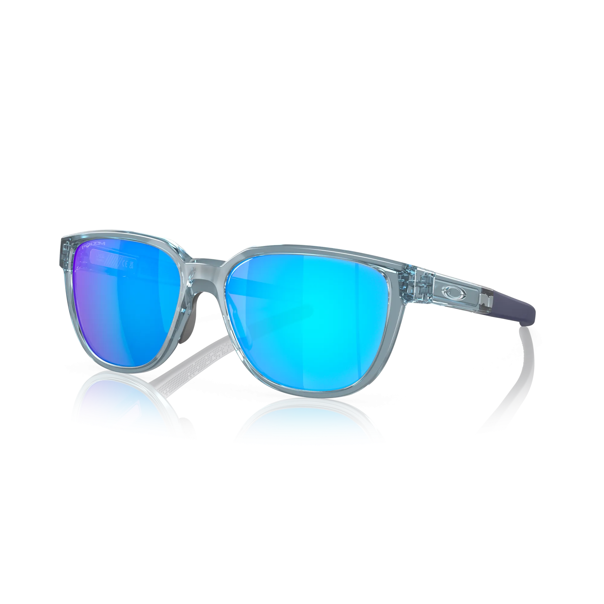 Oakley Actuator Prizm Sapphire Lenses Transparent Stonewash Frame