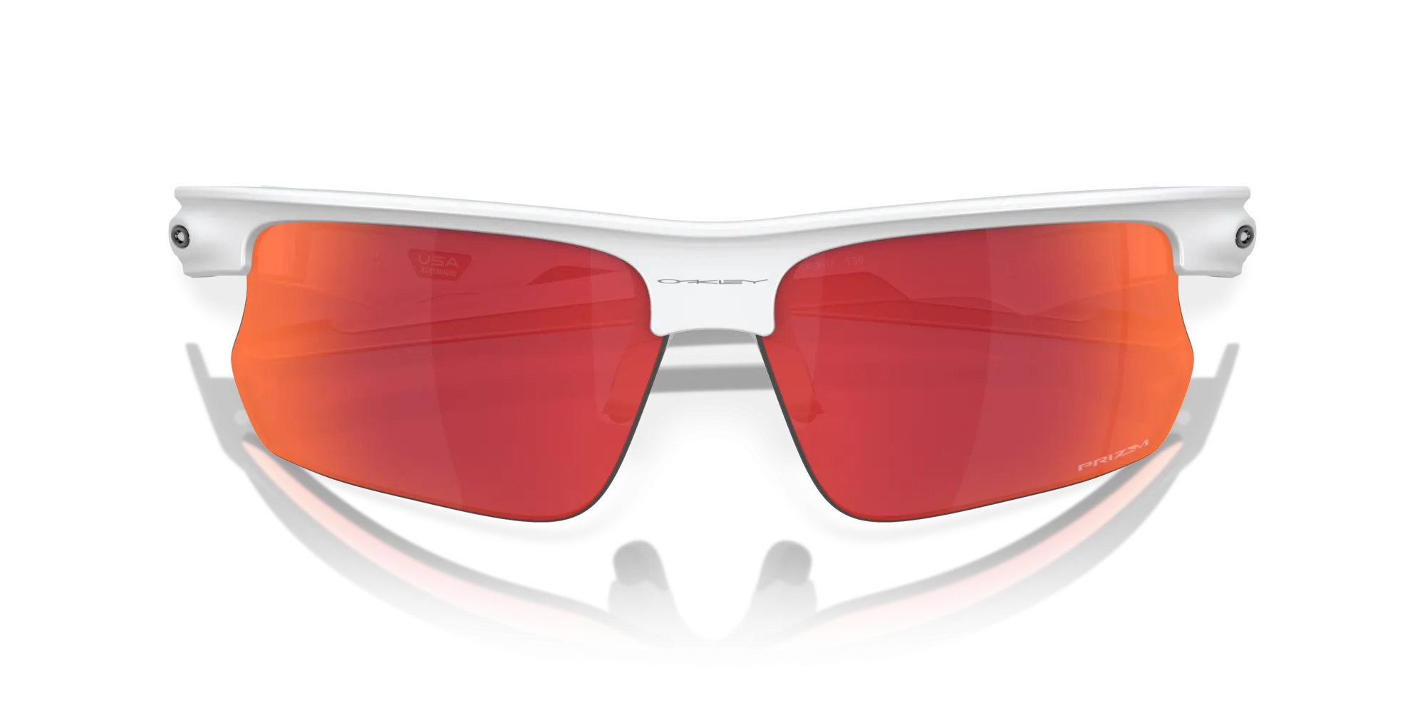 Oakley Bisaphera Matte White Prizm Field Lenses