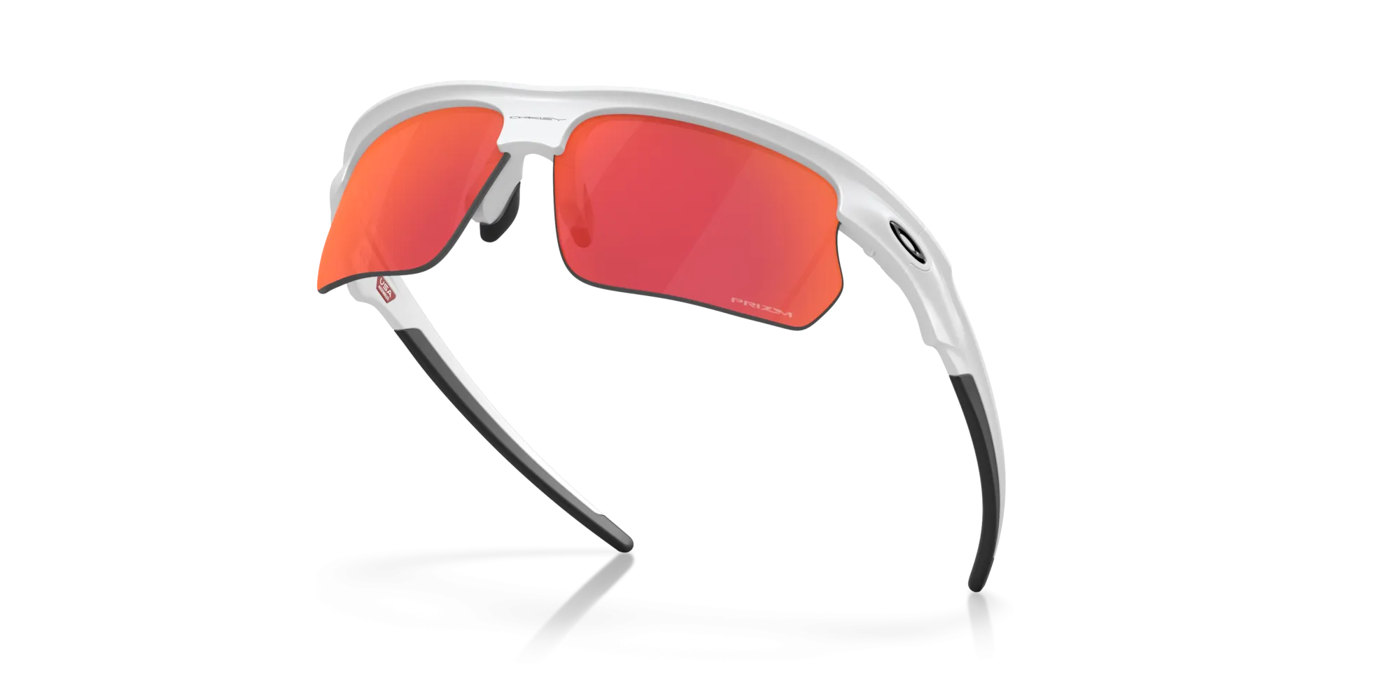 Oakley Bisaphera Matte White Prizm Field Lenses