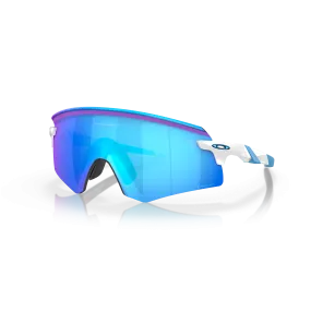 Oakley Encoder Prizm Sapphire Lenses Polished White Frame