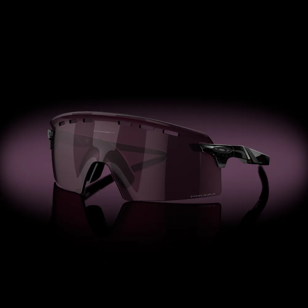 Oakley Encoder Strike (Solstice Collection) Prizm Road Black Lenses Vented Dark Galaxy Frame