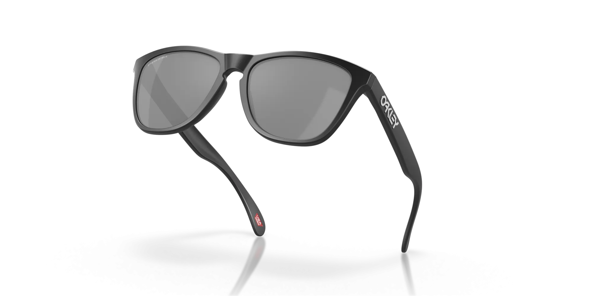 Oakley Frogskins Prizm Black Polarized Lenses Matte Black Frame