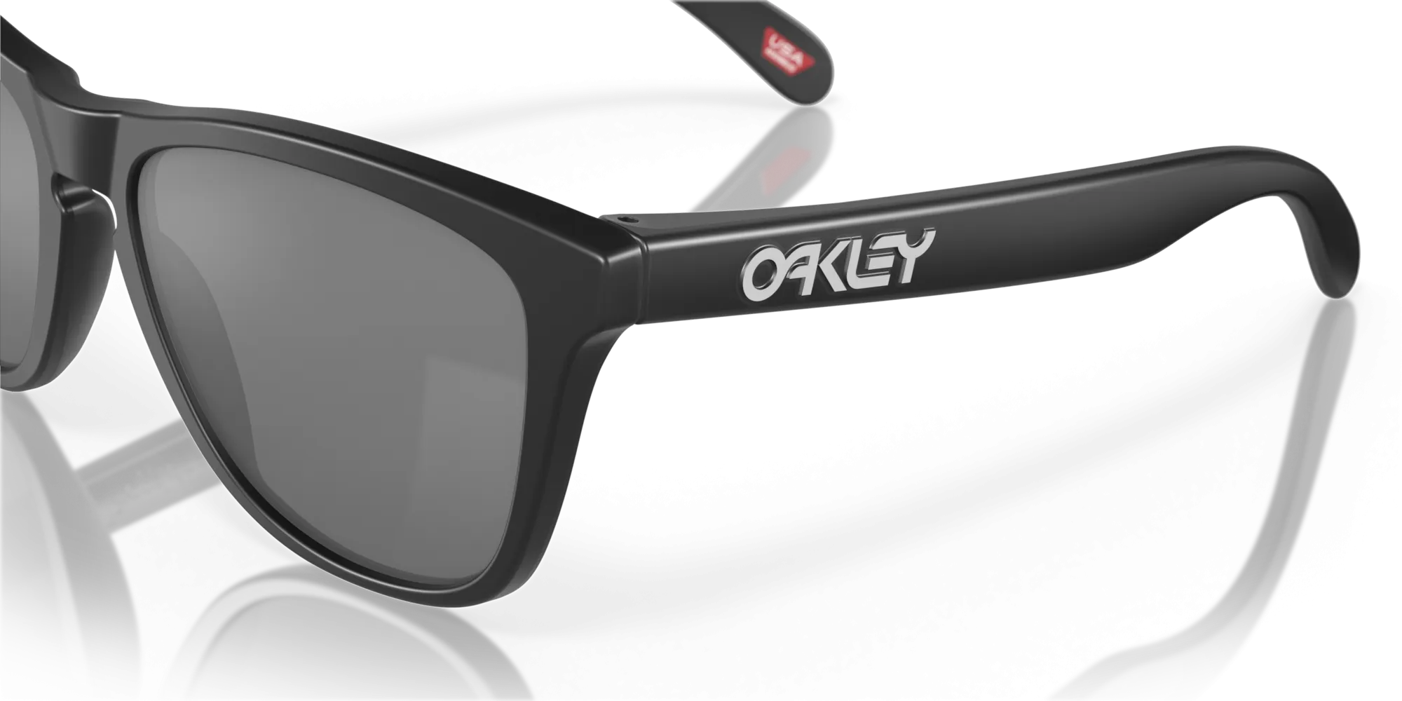 Oakley Frogskins Prizm Black Polarized Lenses Matte Black Frame