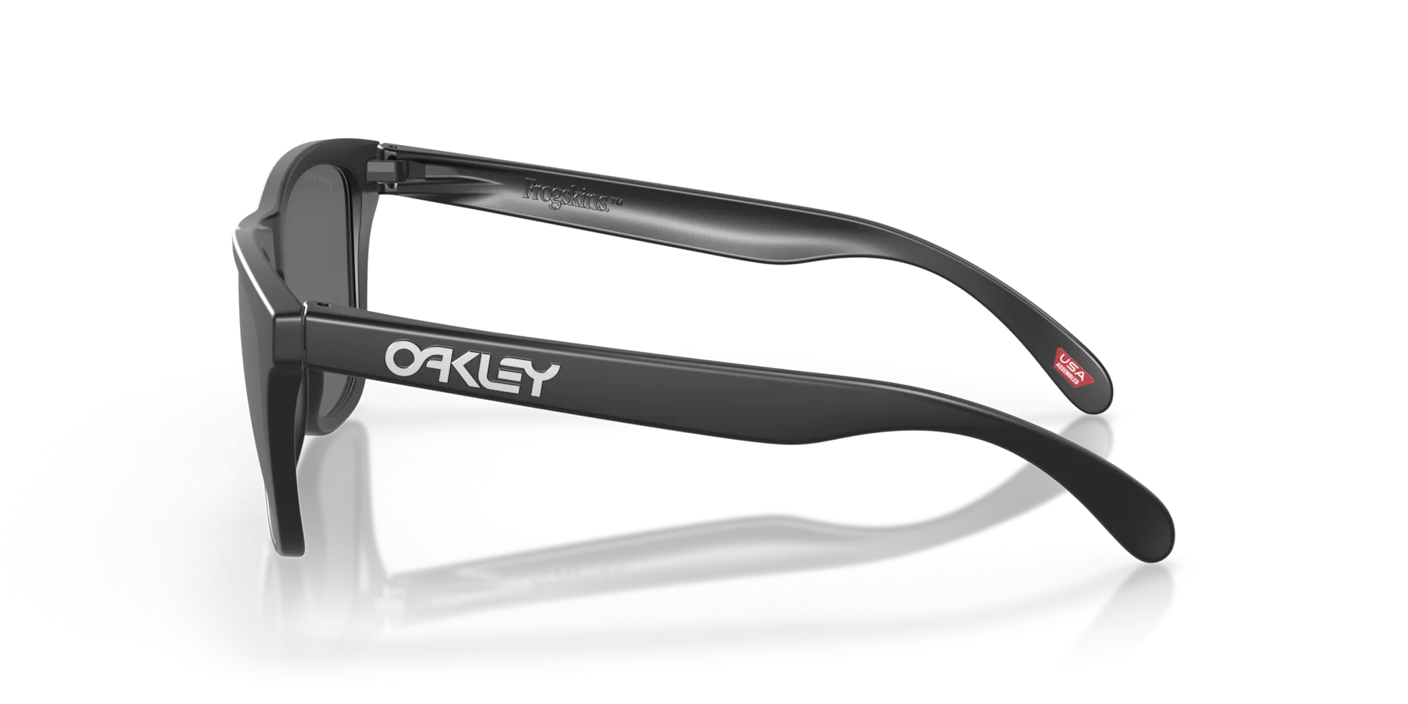 Oakley Frogskins Prizm Black Polarized Lenses Matte Black Frame