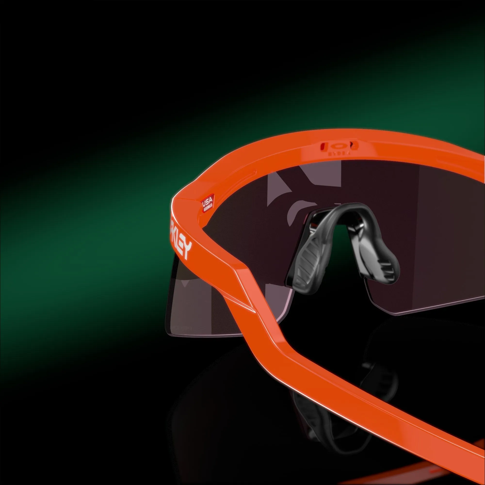 Oakley Hydra Prizm Sapphire Lenses Neon Orange Frame