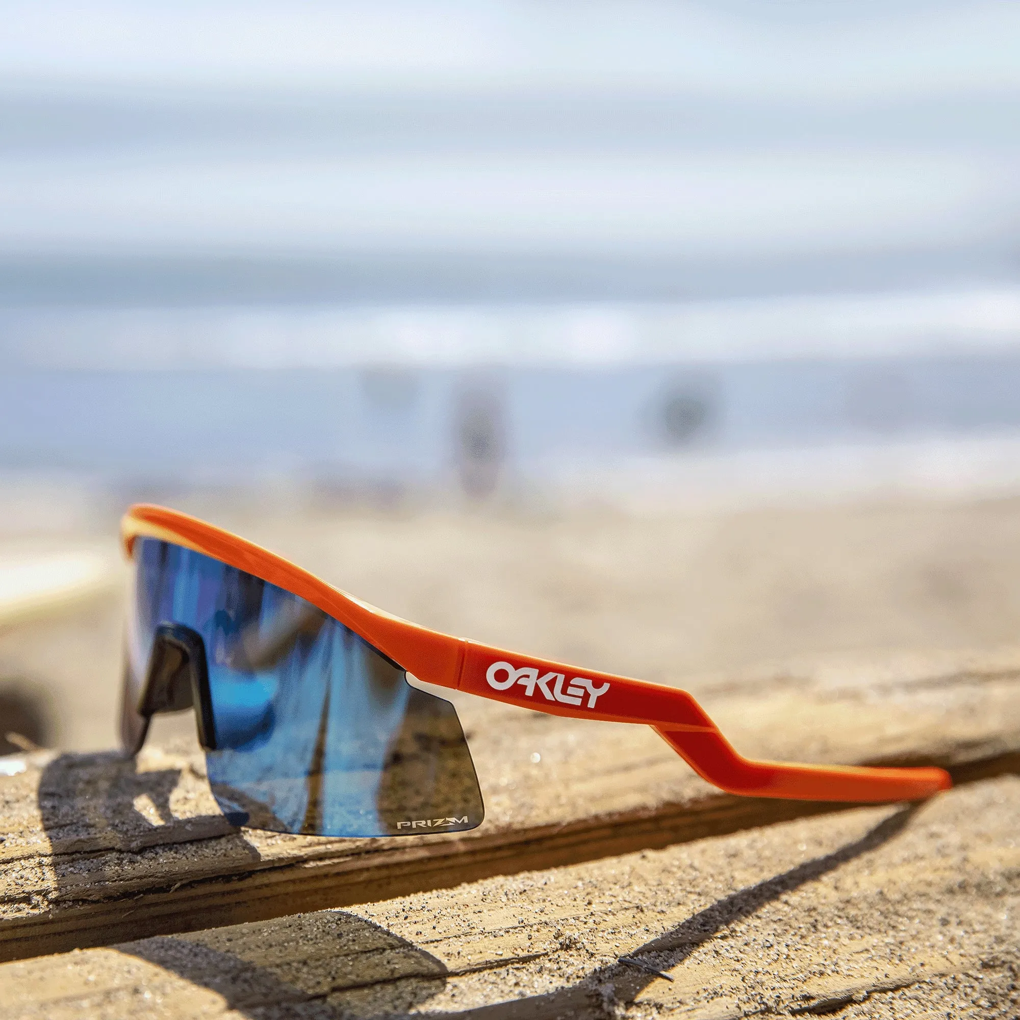 Oakley Hydra Prizm Sapphire Lenses Neon Orange Frame