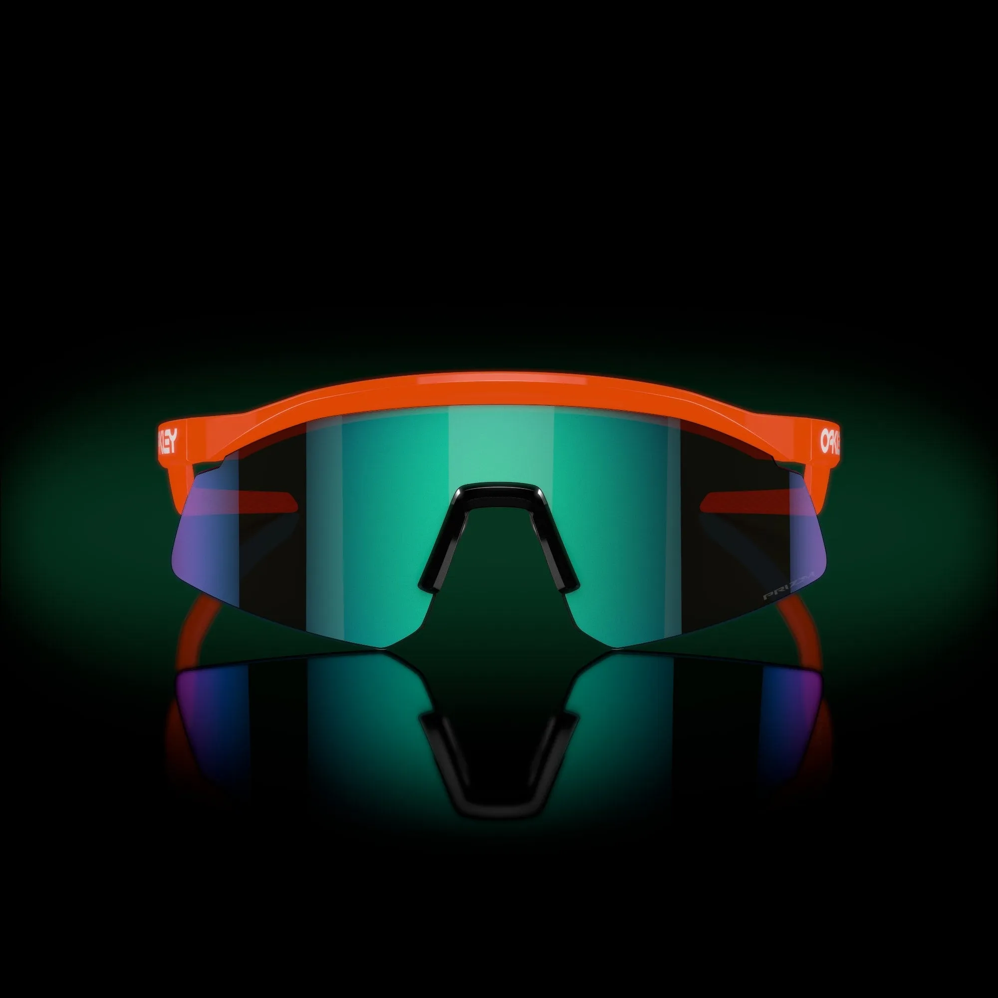 Oakley Hydra Prizm Sapphire Lenses Neon Orange Frame