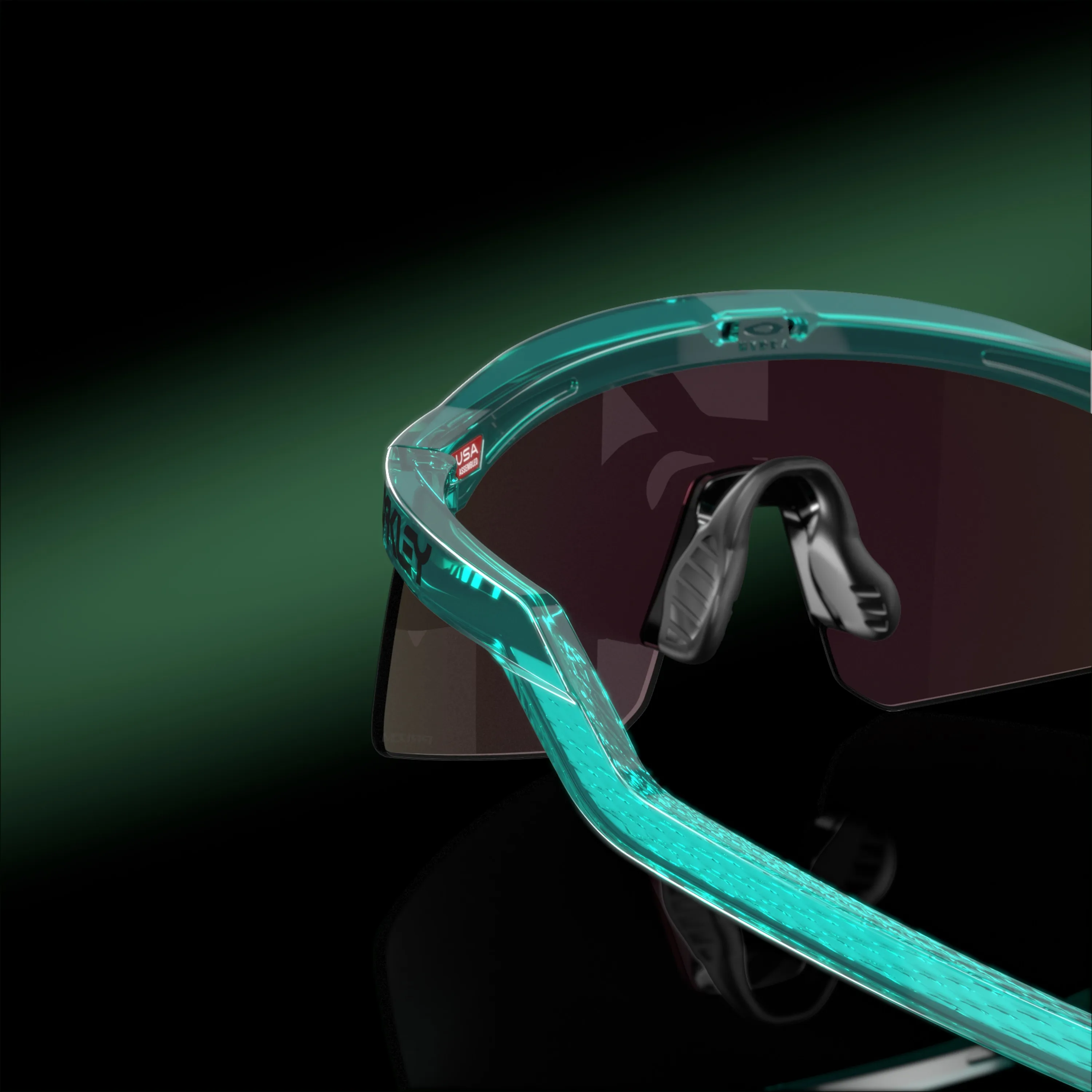 Oakley Hydra Prizm Sapphire Lenses - Trans Artic Surf Frame