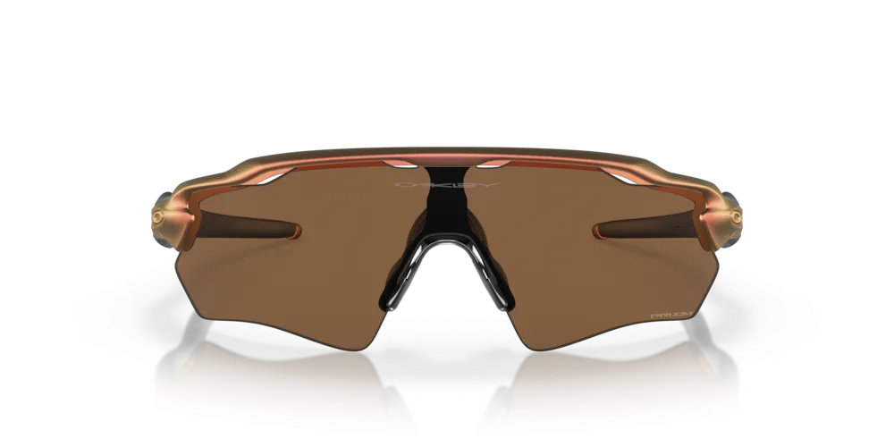 Oakley Radar EV XS Path Prizm Bronze Lenses Matte Red/Gold Colorshift Frame