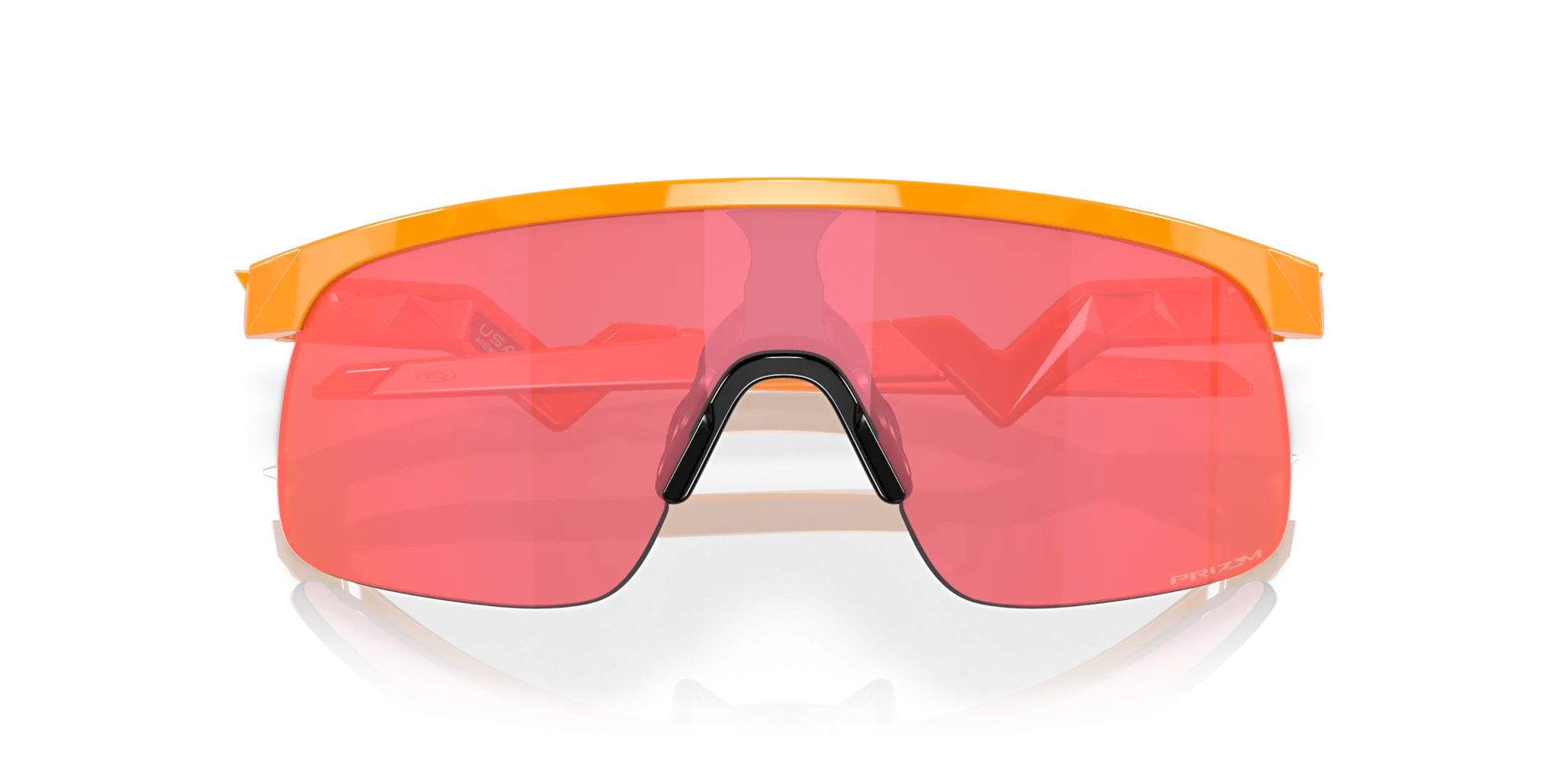 Oakley Resistor Prizm Trail Torch Lenses Atomic Orange Frame - (Youth Fit)