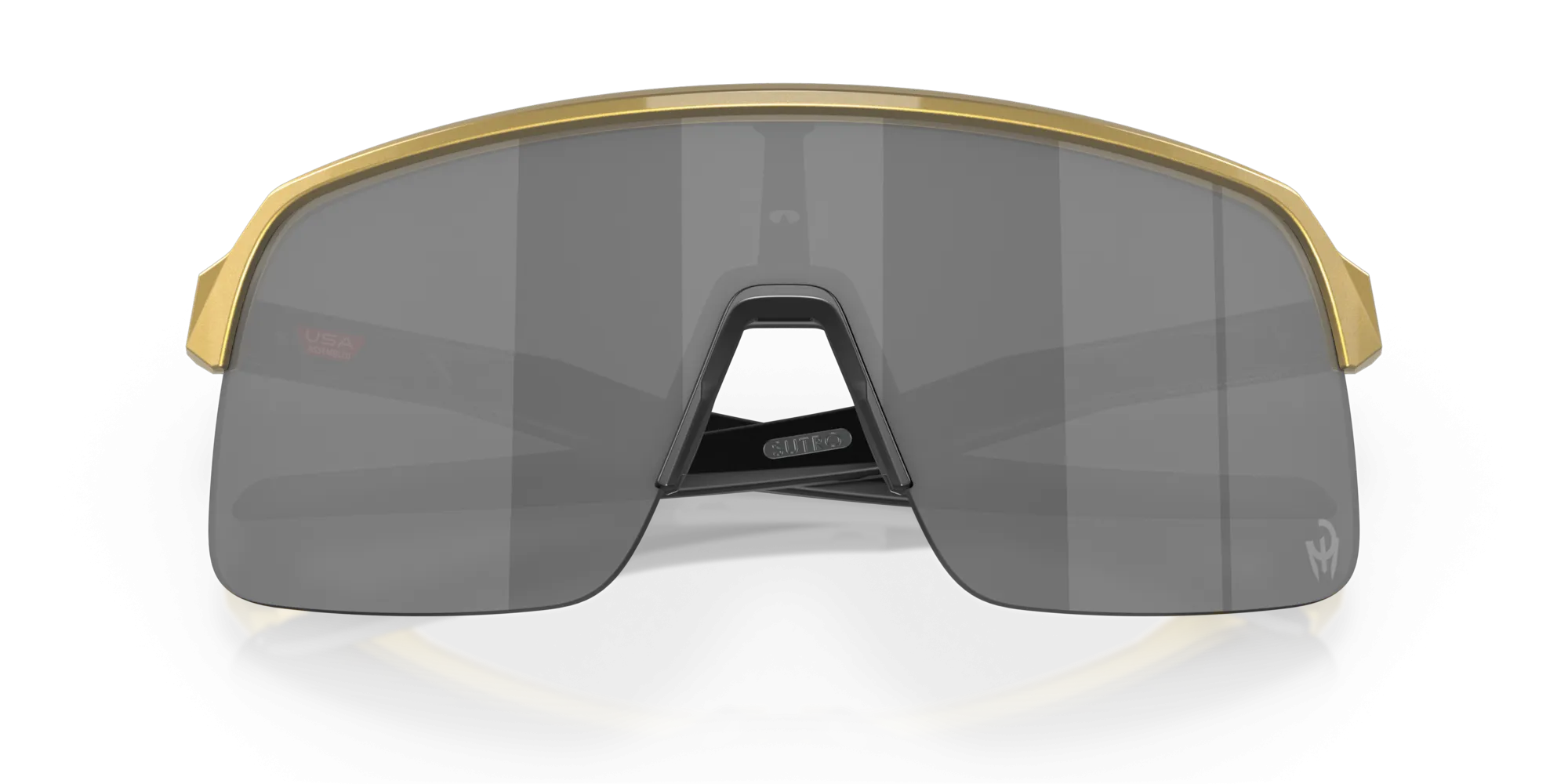 Oakley Sutro Lite Prizm Black Lenses Olympic Gold Frame