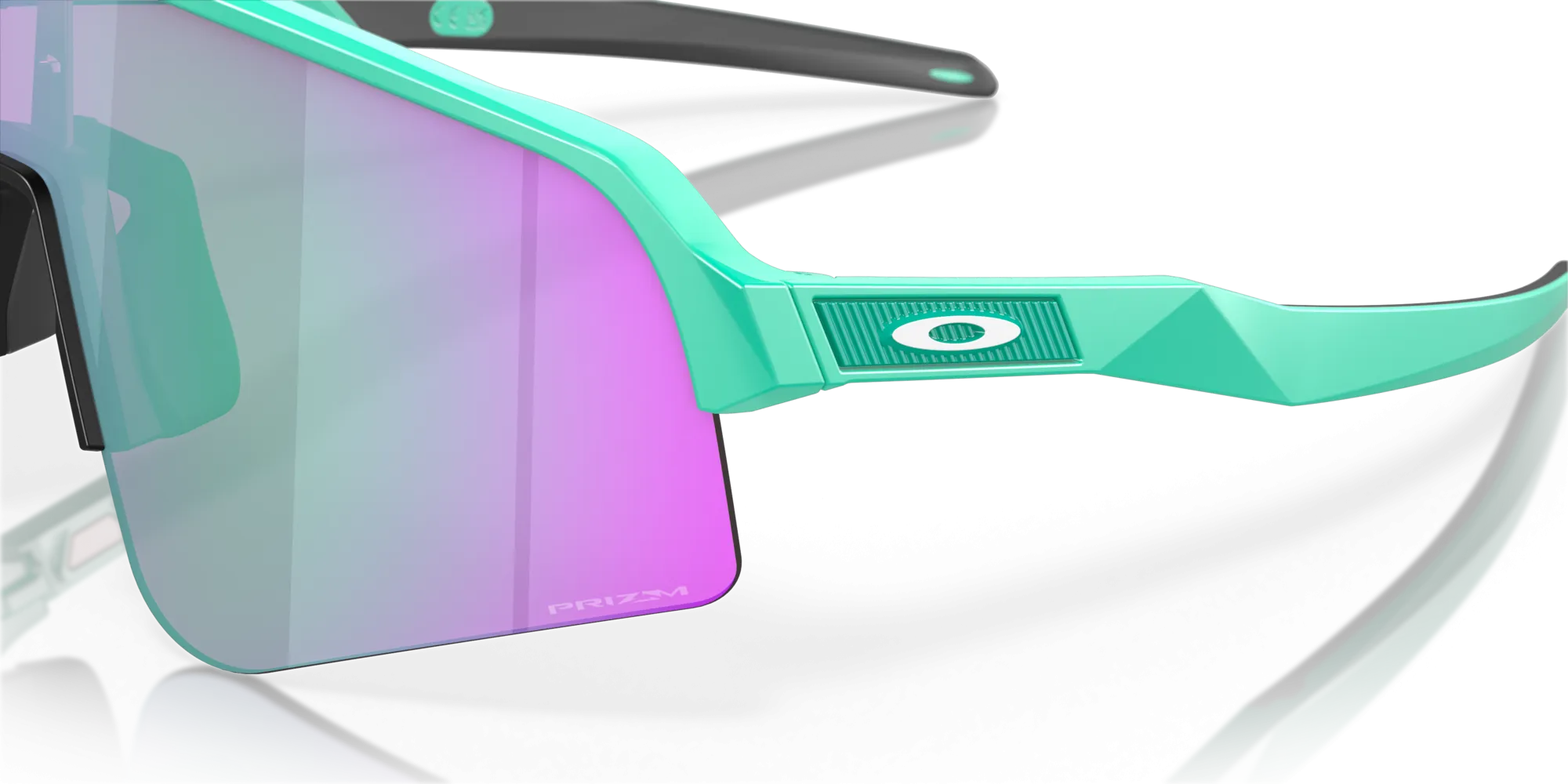 Oakley Sutro Lite Sweep Prizm Road Jade Lenses Matte Celeste Frame