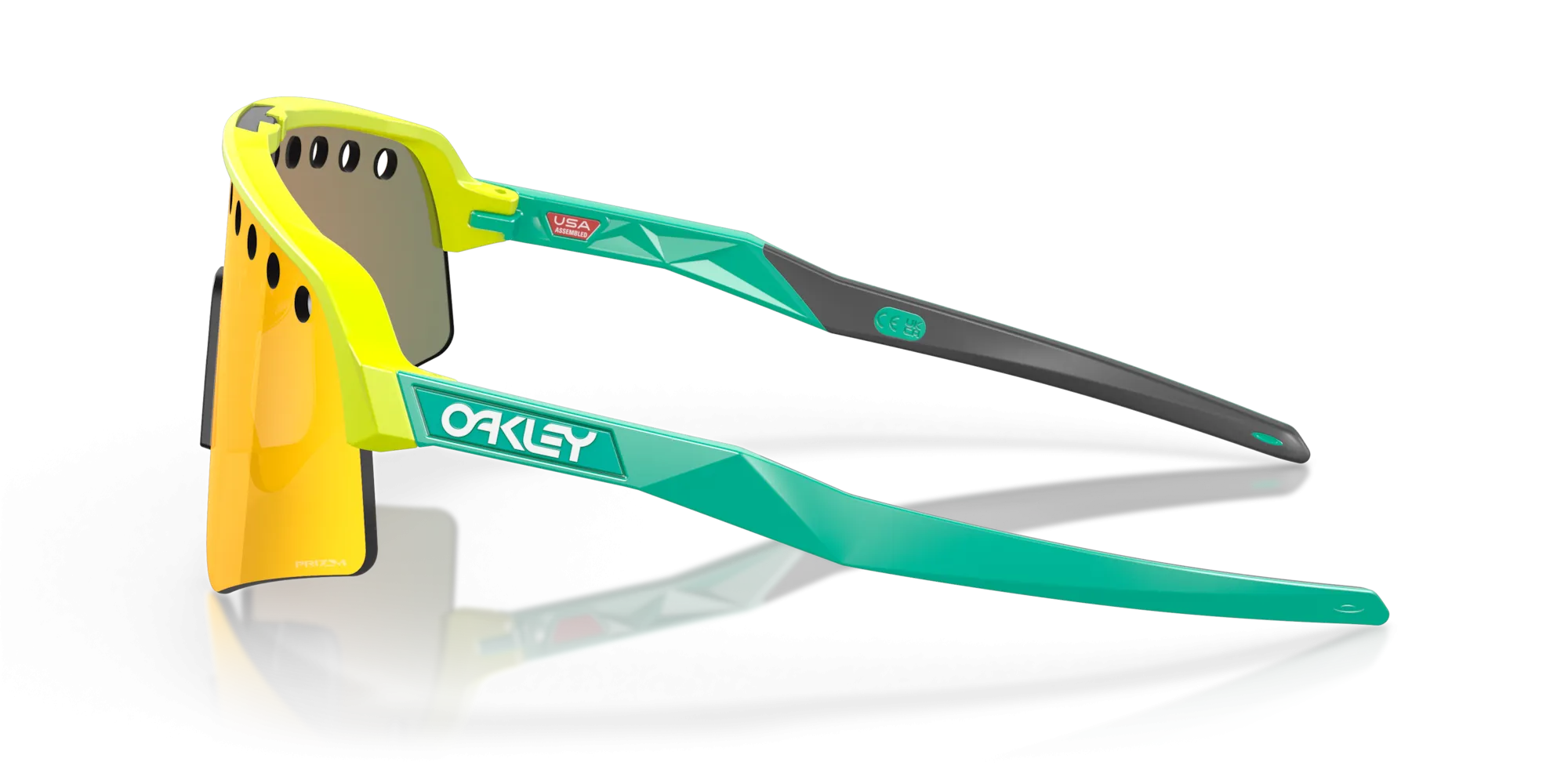 Oakley Sutro Lite Sweep Prizm Ruby Lenses Tennis Ball Yellow Frame