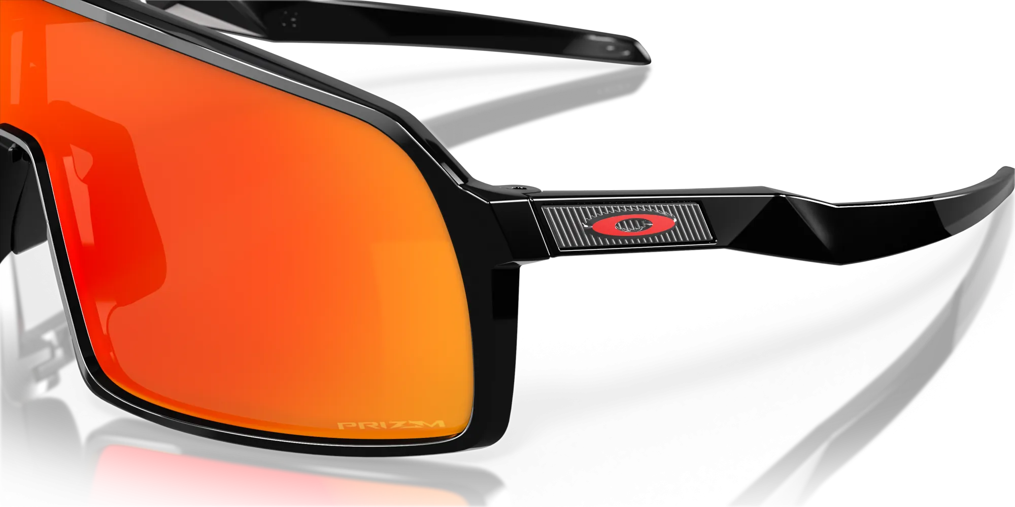 Oakley Sutro S Prizm Ruby Lenses Polished Black Frame