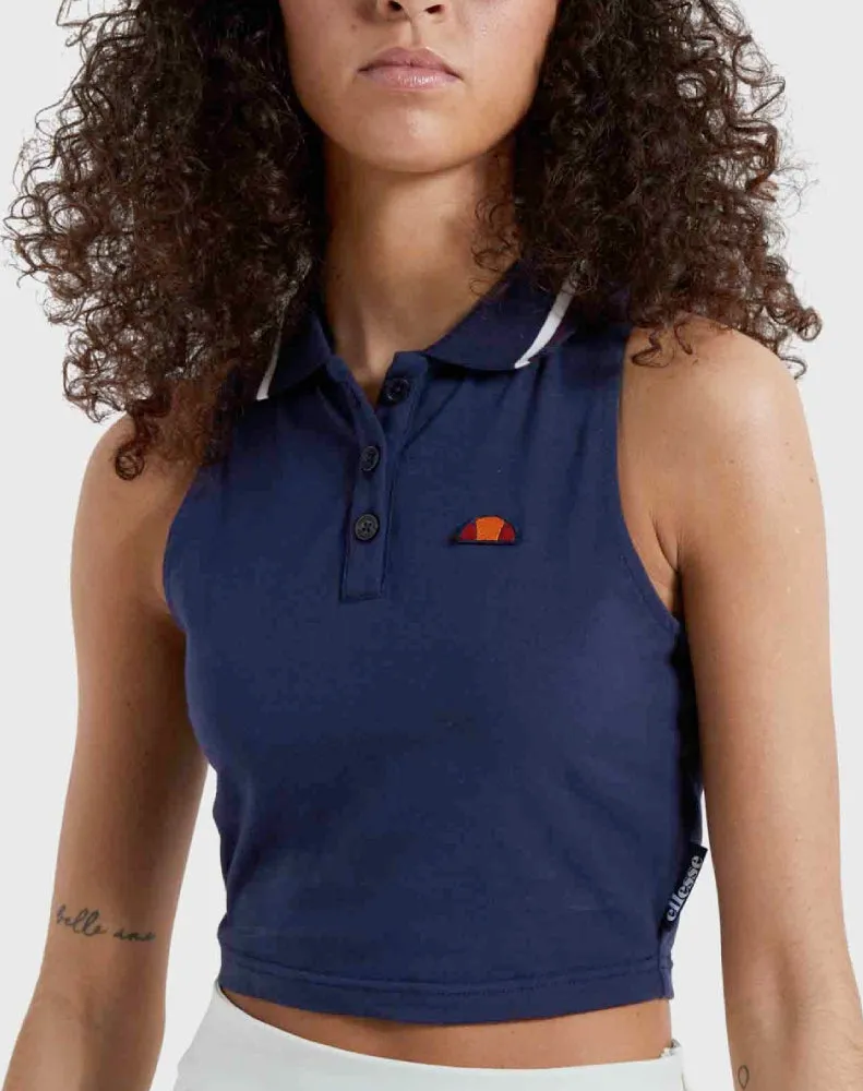 ONTOM CROP VEST NAVY