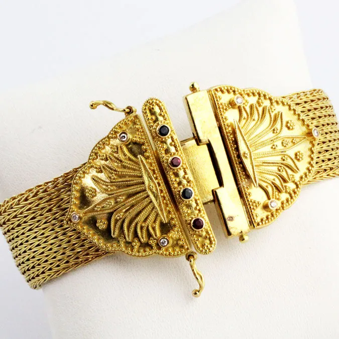 Pantheon Gold Bracelet