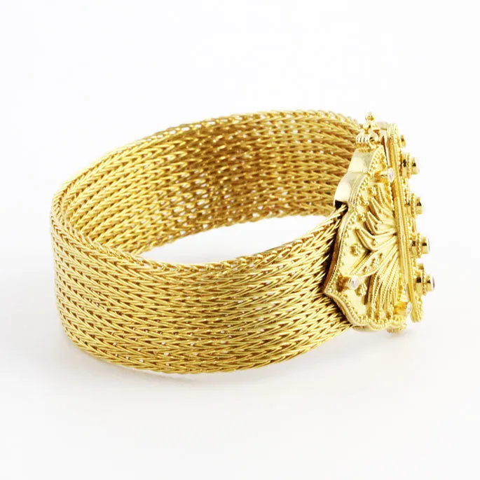 Pantheon Gold Bracelet