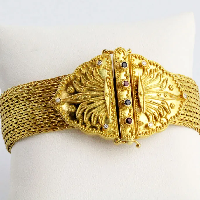 Pantheon Gold Bracelet