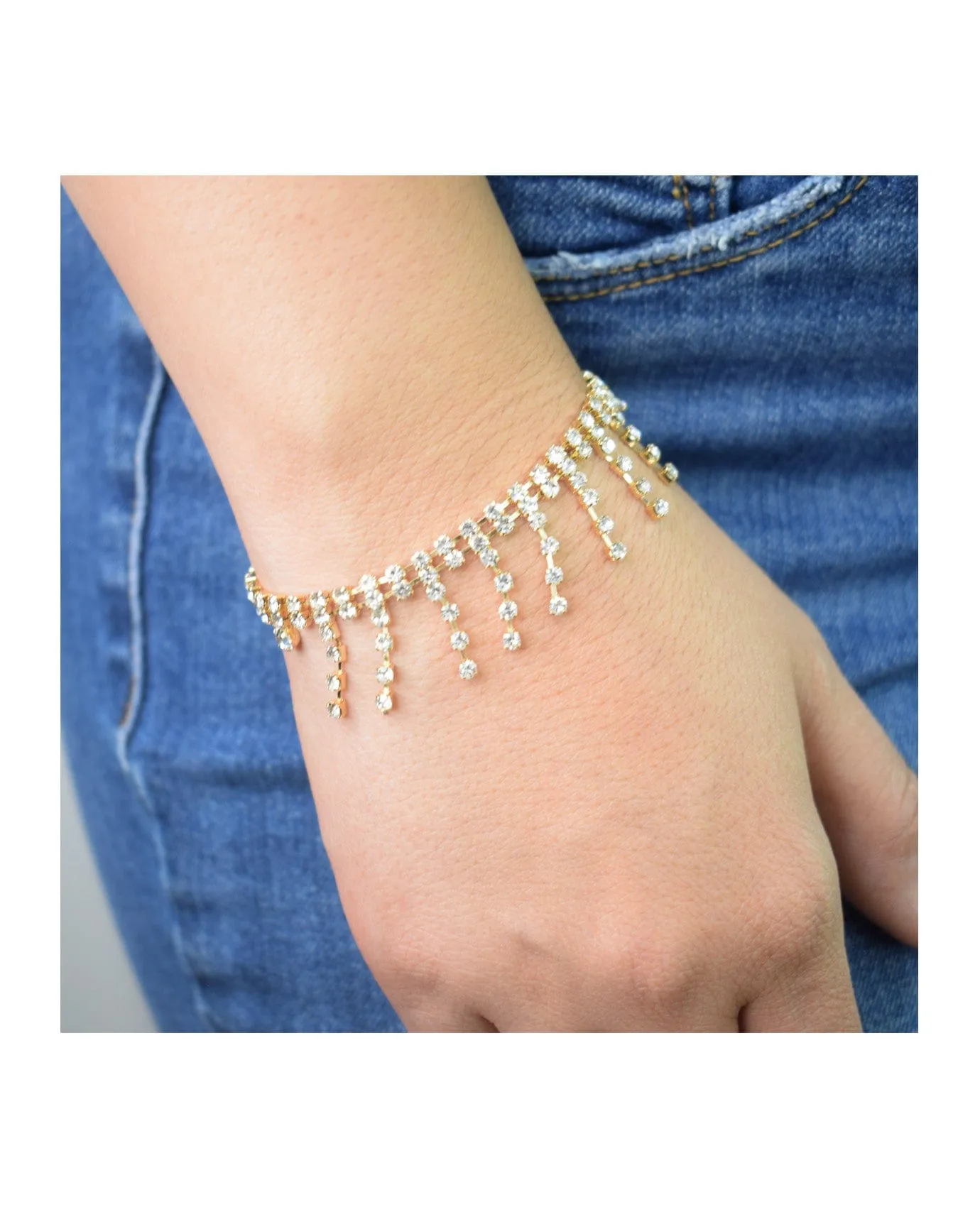 Party Rhinestone Bracelet