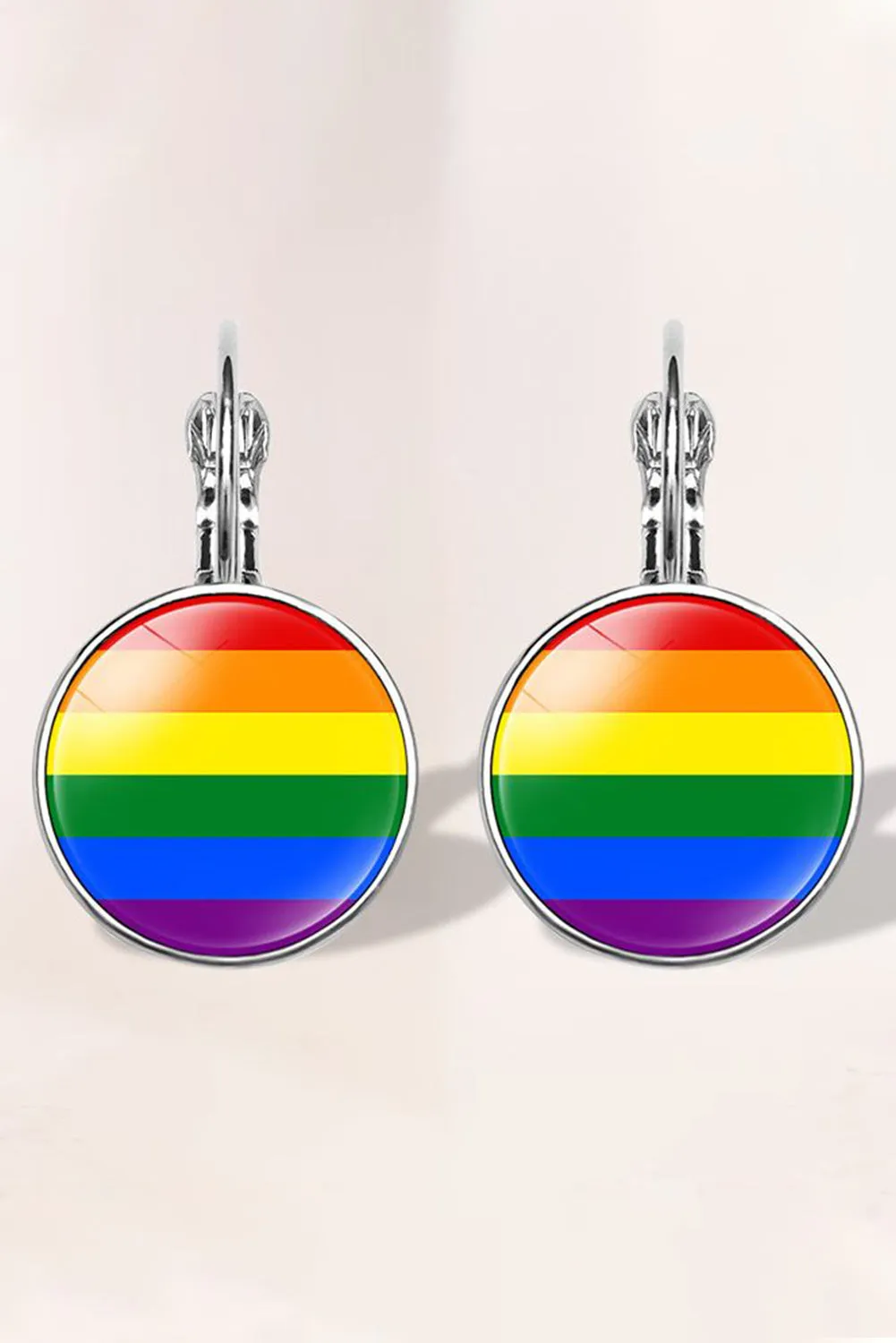 Rainbow Earrings for LGBTQ Lesbian and Gay