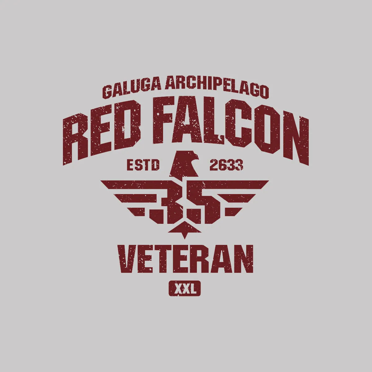 Red Falcon Athletic T-Shirt