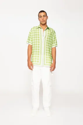 Romeo Sun Shirt - Pistachio Ivory