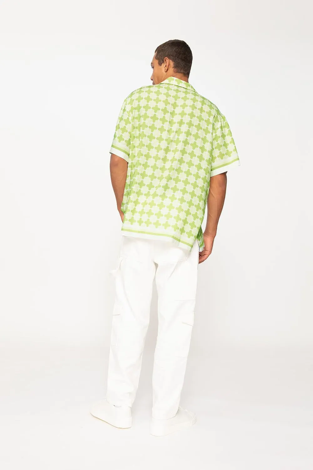 Romeo Sun Shirt - Pistachio Ivory