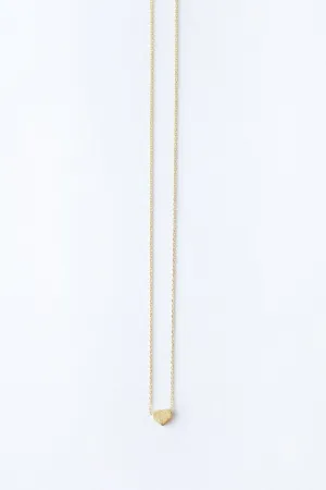 Rosie Gold Heart Dainty Necklace