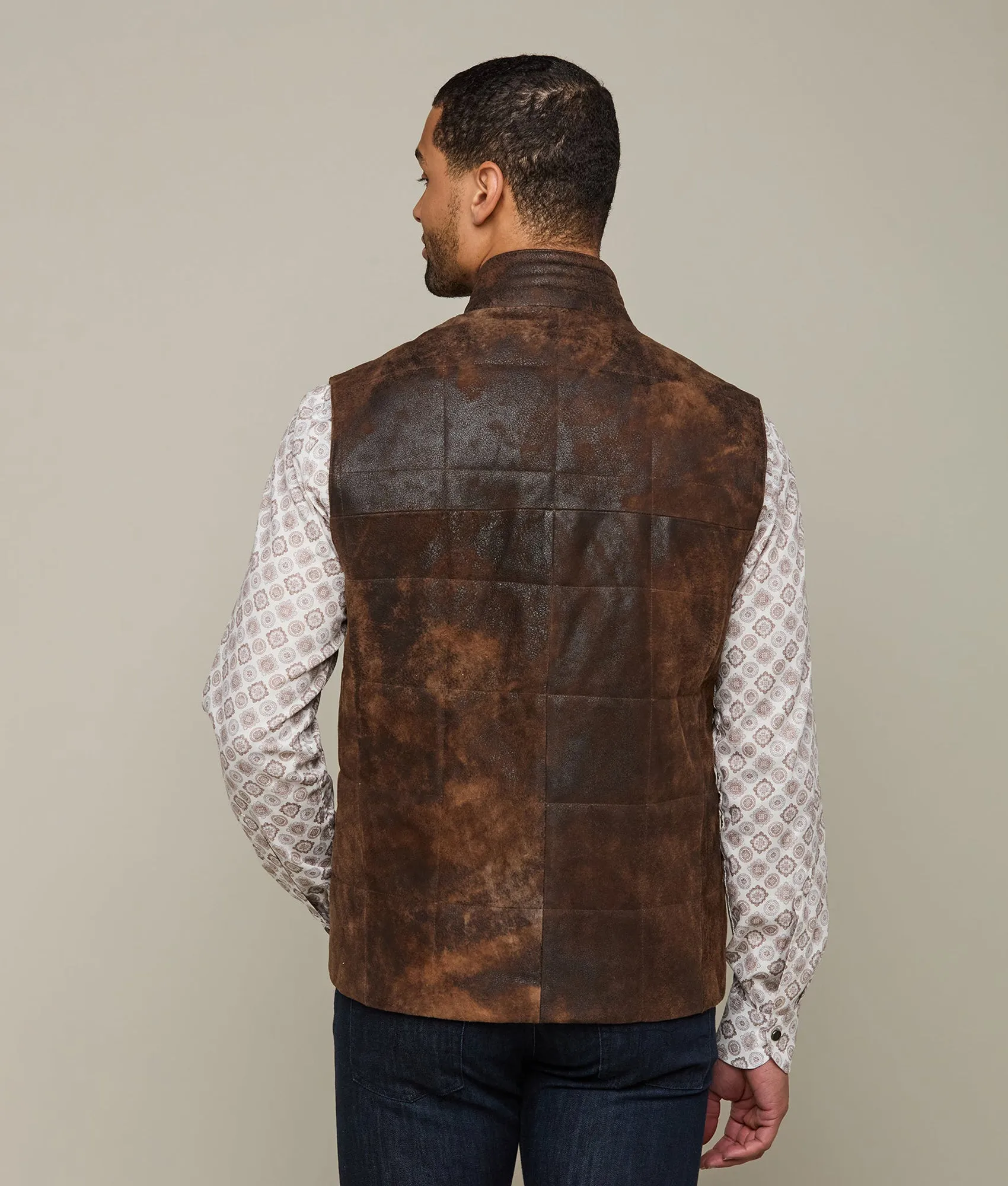 Rugged Quilted Vest :: Cigar