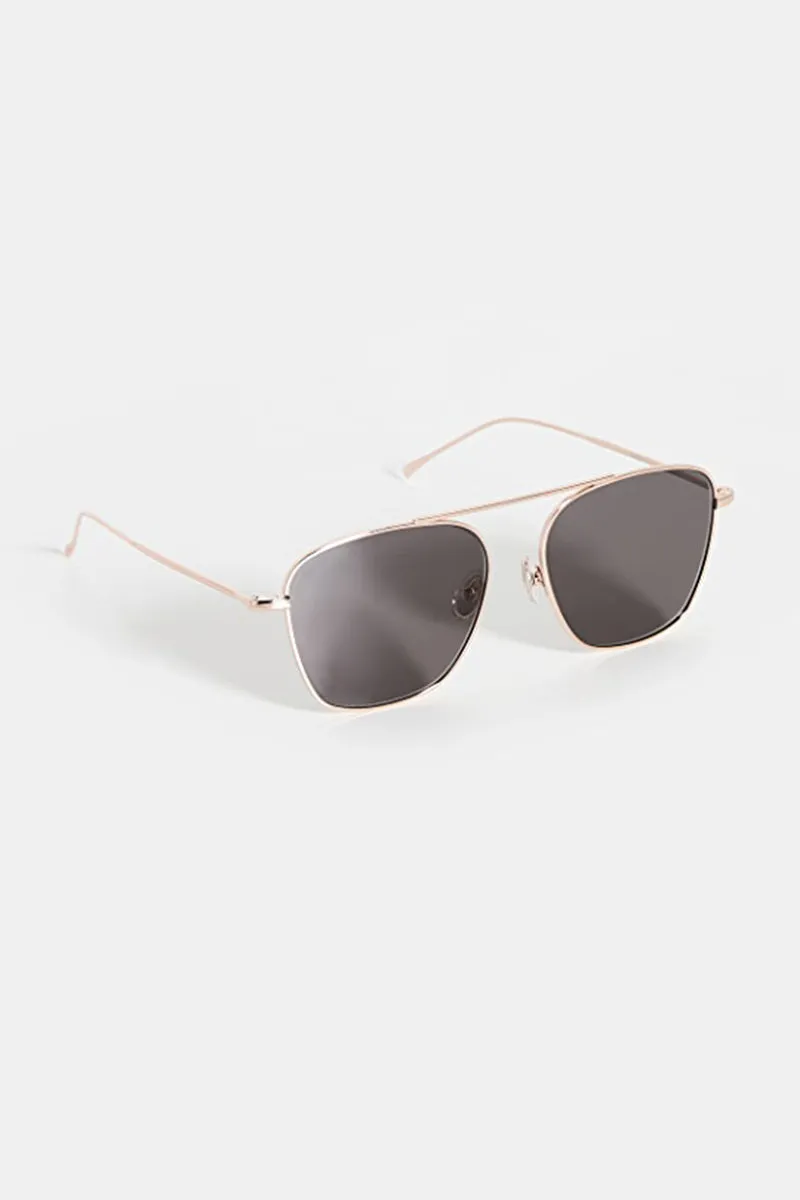 Samos - Gold w/ Grey Flat Lenses