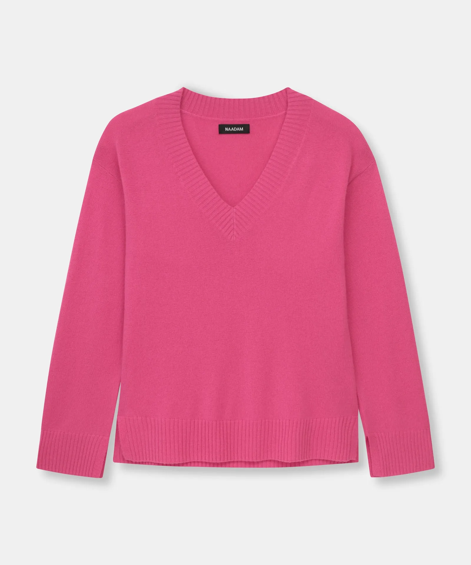 Signature Cashmere V-Neck Sweater