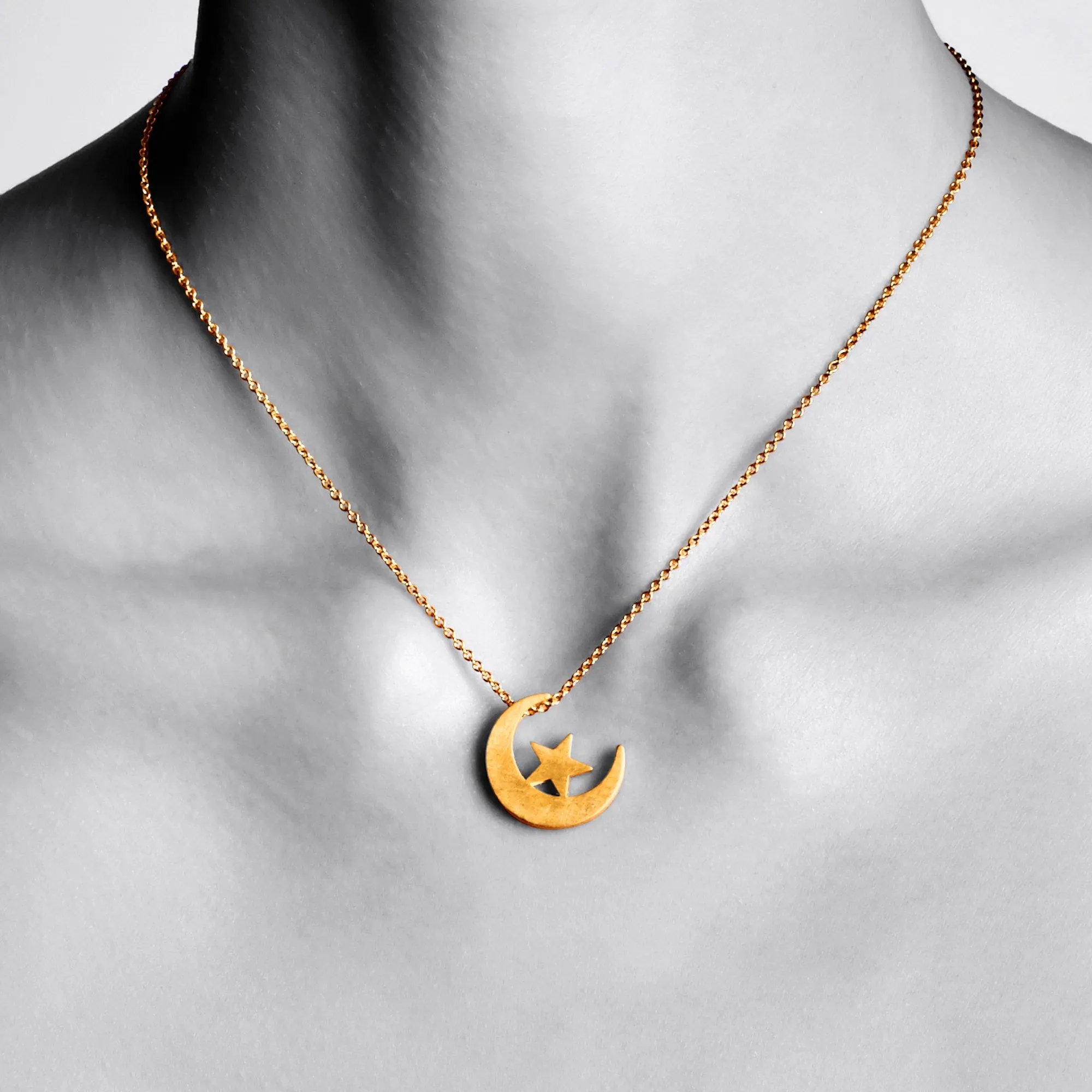 Star   Crescent Pendant