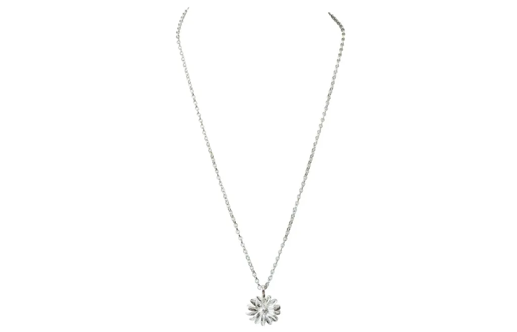 Sterling Silver Daisy Pendant