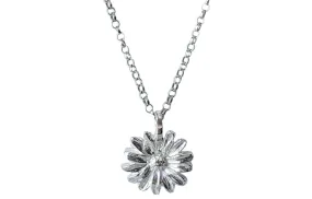 Sterling Silver Daisy Pendant