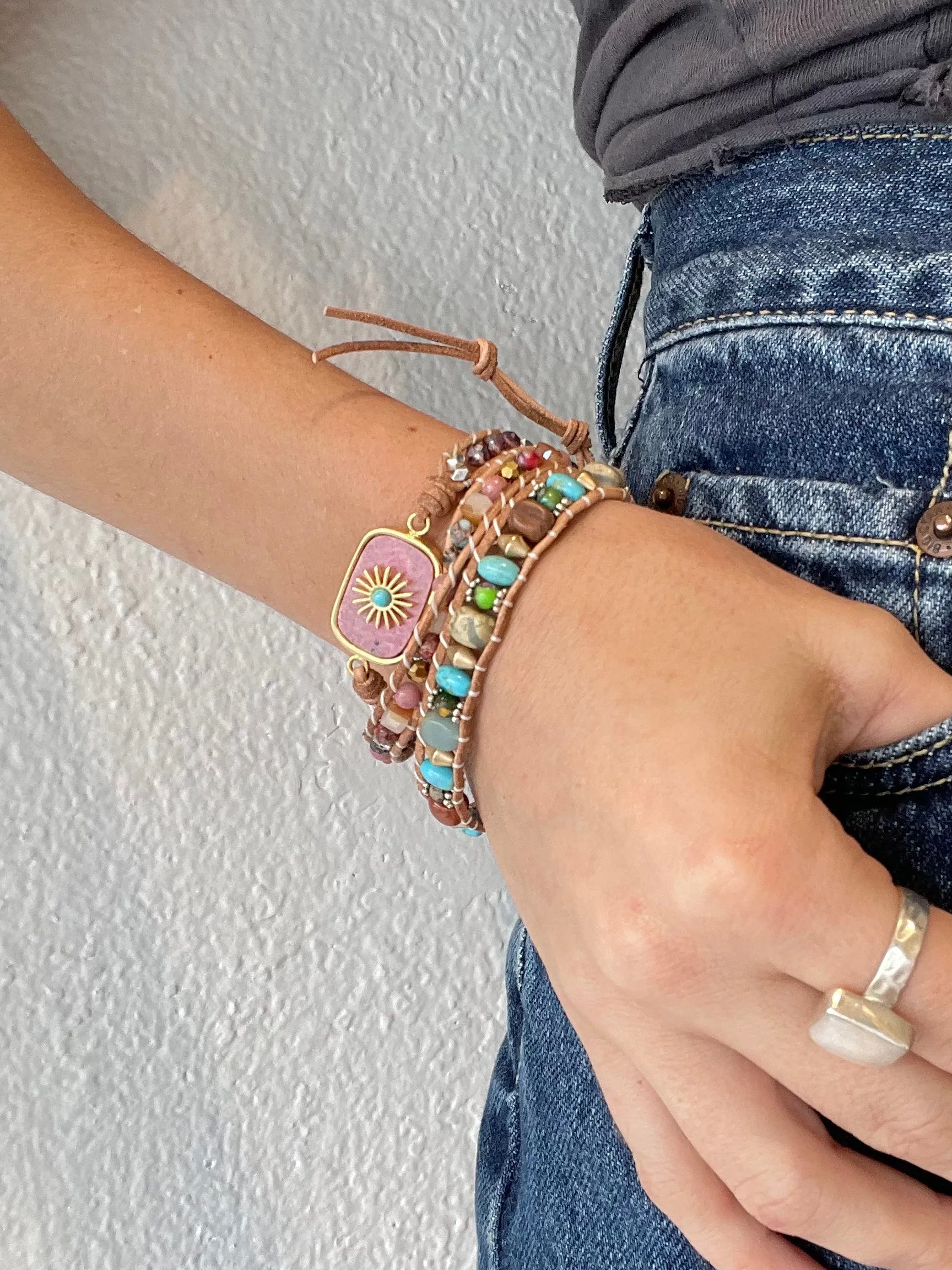 Sun Beam Wrap Bracelet