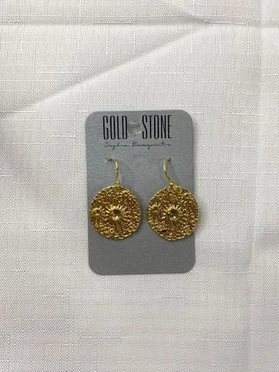 Sun Coin Earrings