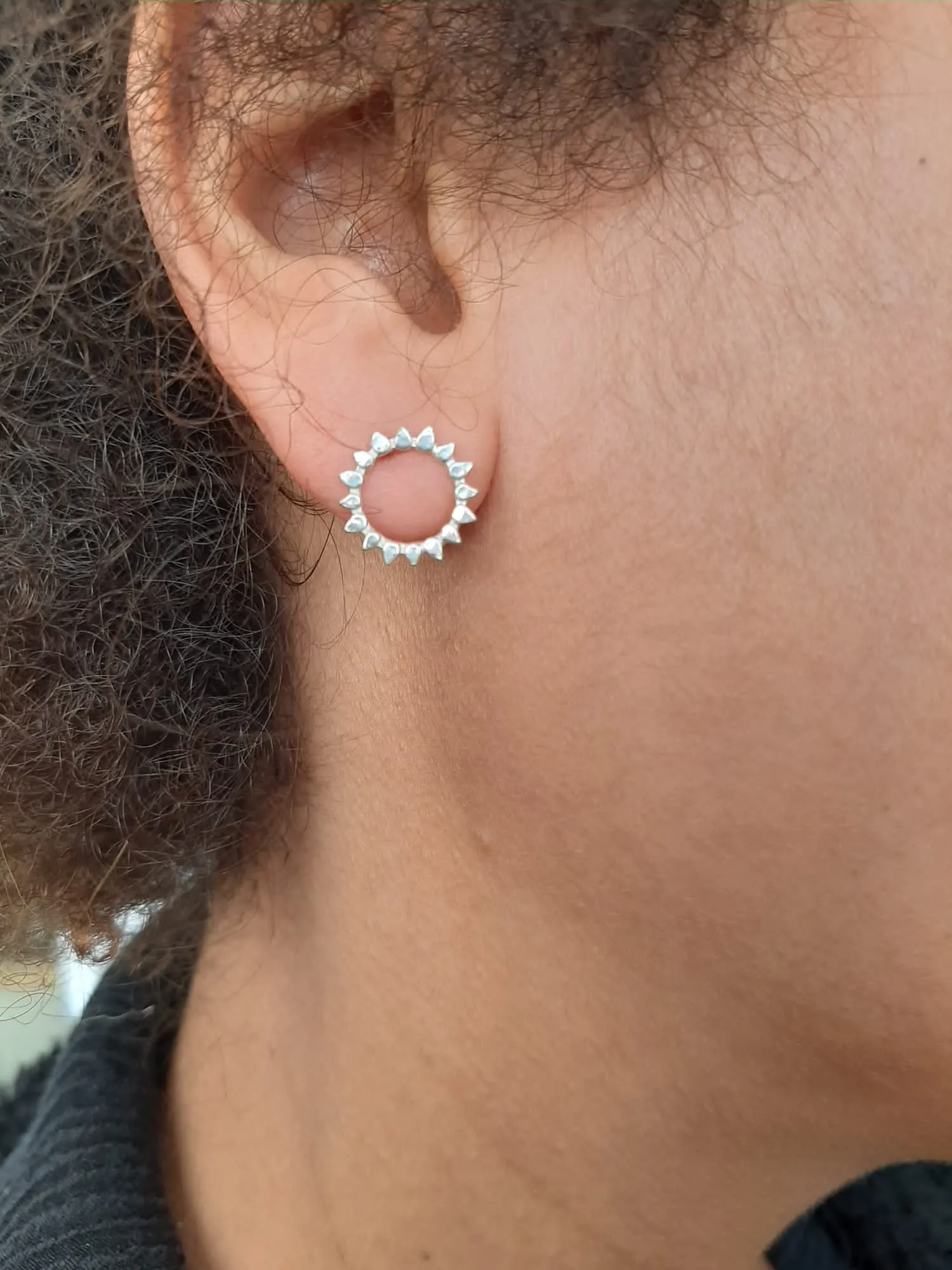 Sun Stud Earrings