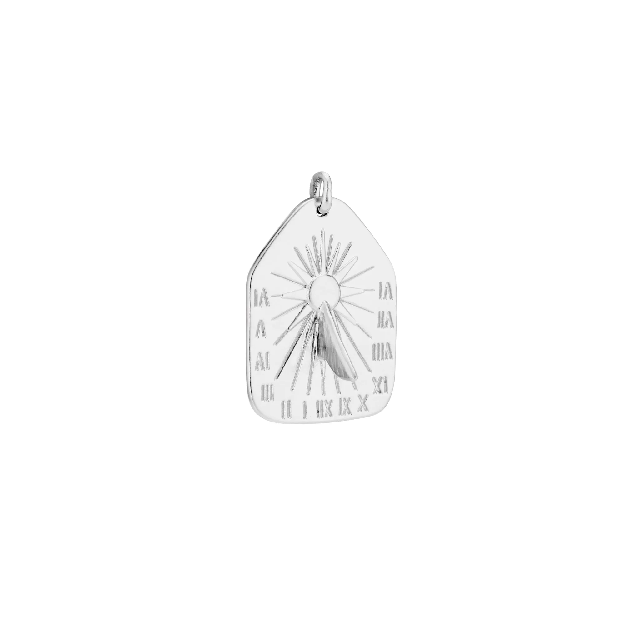 Sundial Tablet Pendant