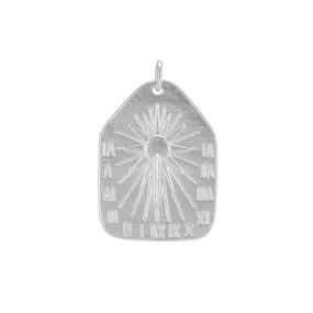 Sundial Tablet Pendant