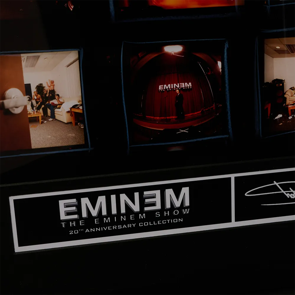 The Eminem Show Framed Photo Contact Sheet (Signed)