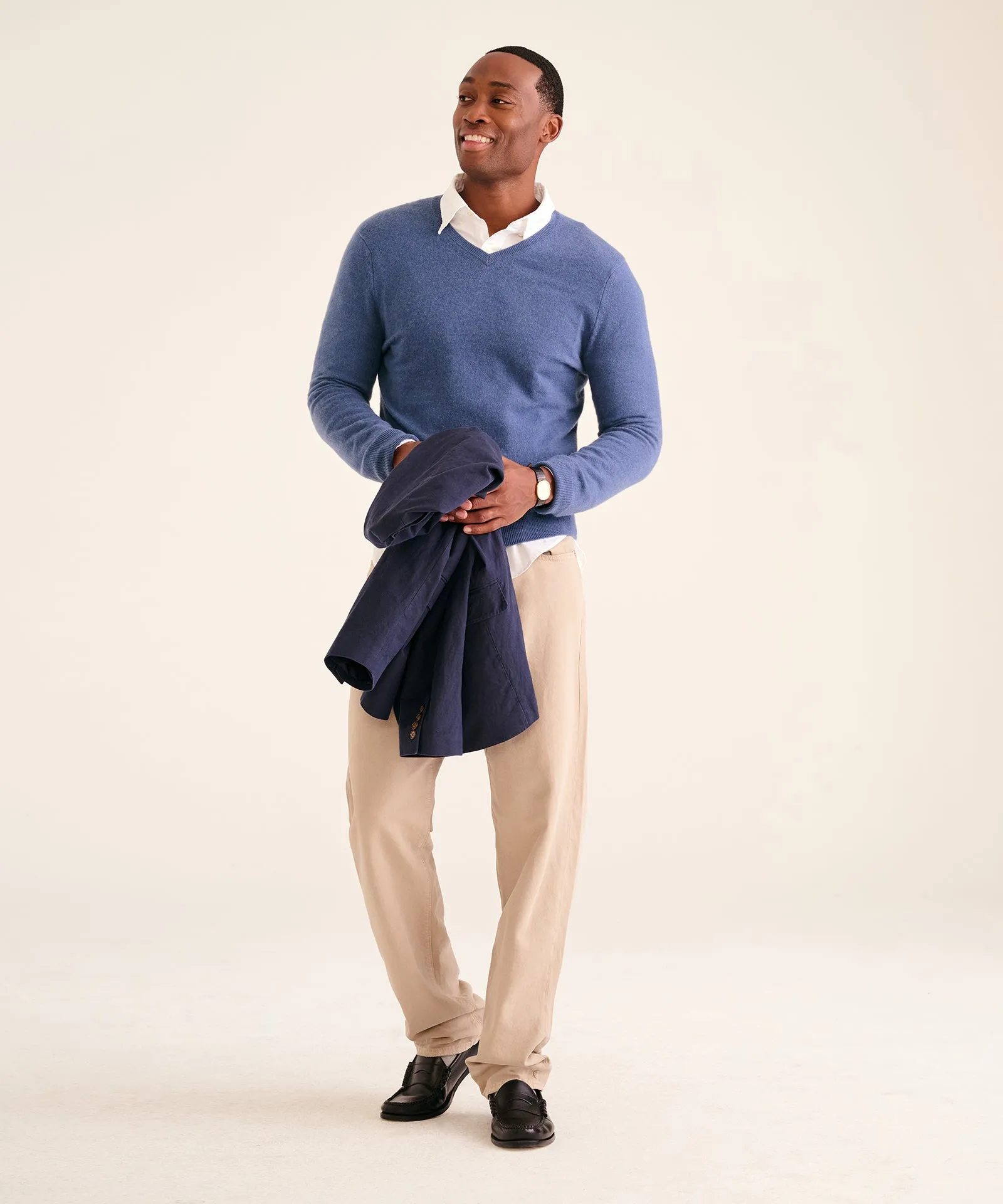 The Original Cashmere V-Neck Sweater Men's