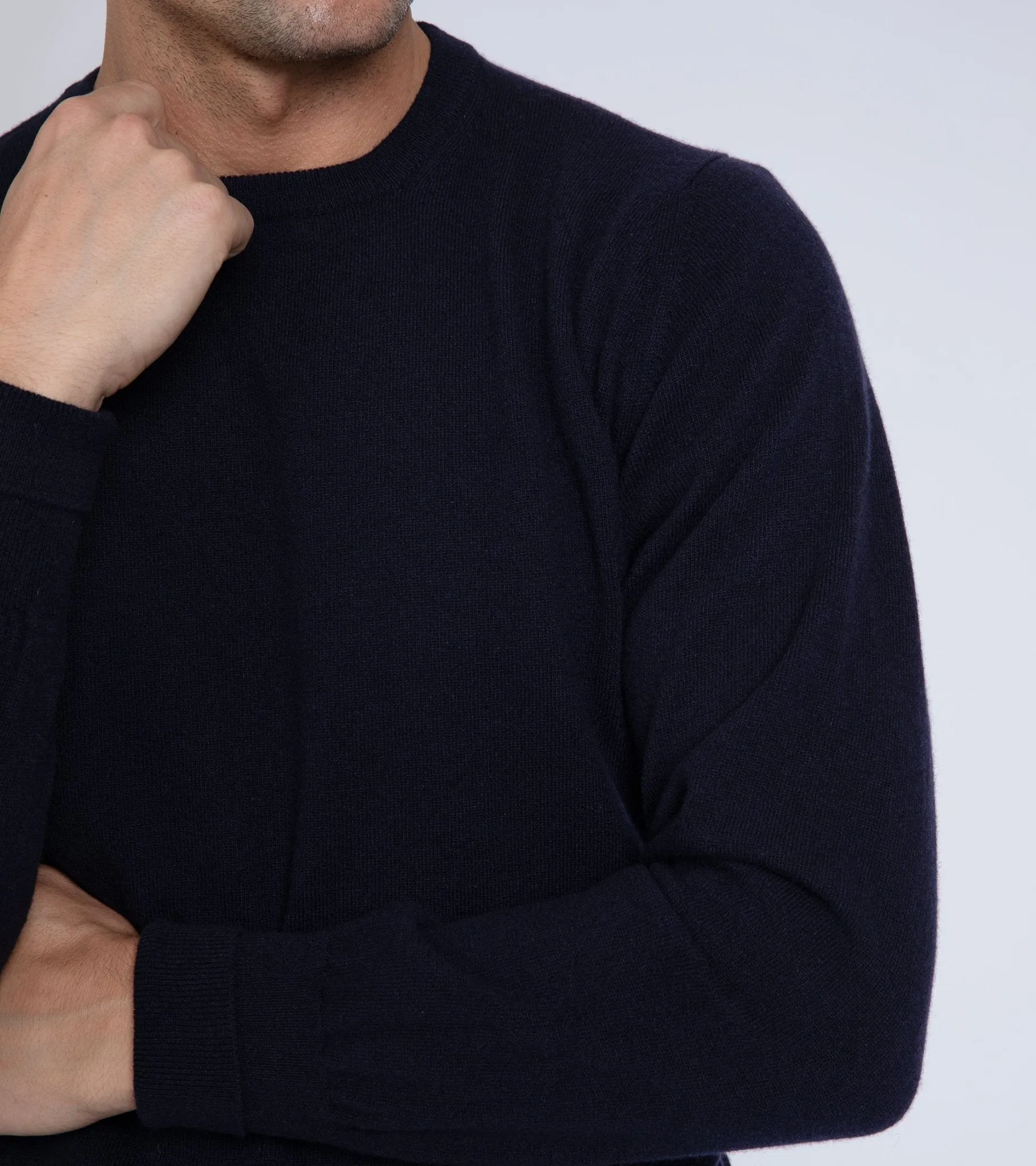 Trunk Walden Geelong Crew Neck Sweater: Navy