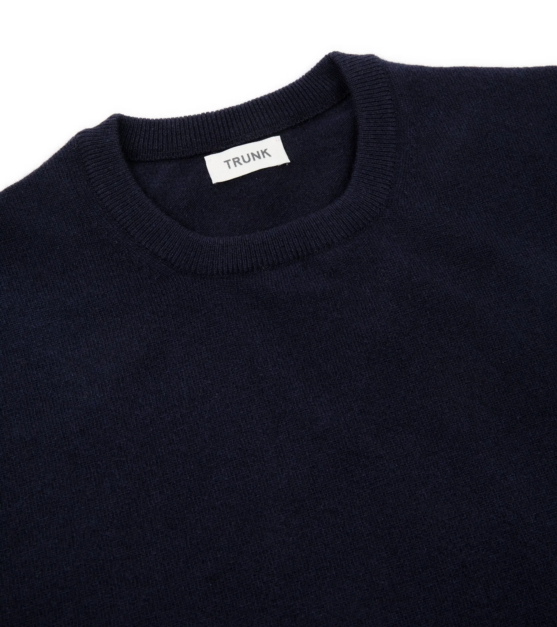 Trunk Walden Geelong Crew Neck Sweater: Navy